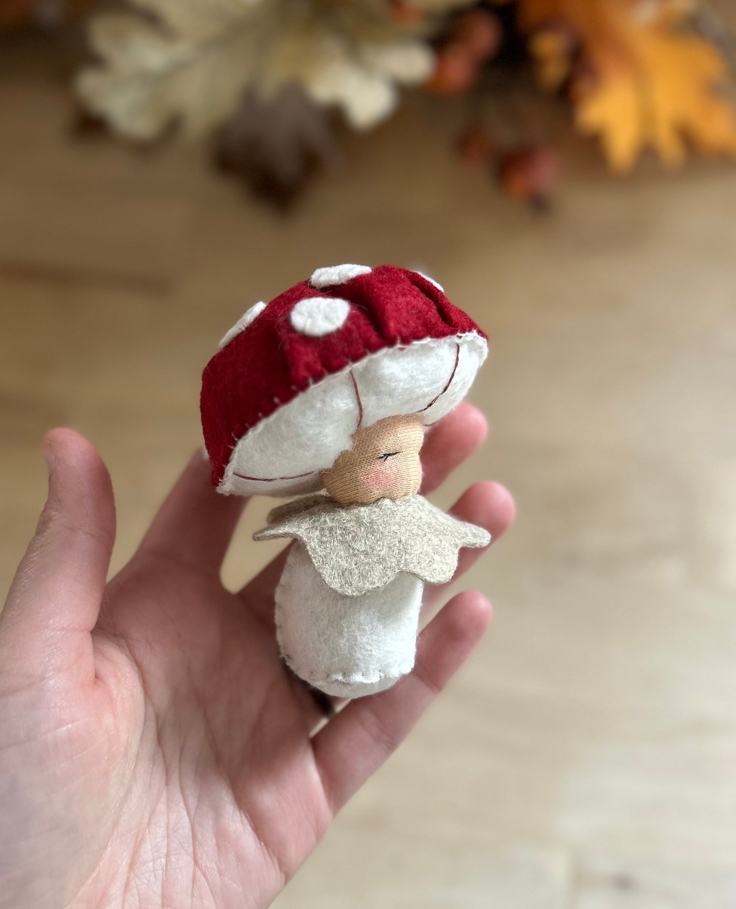 Felt Mushroom Baby
