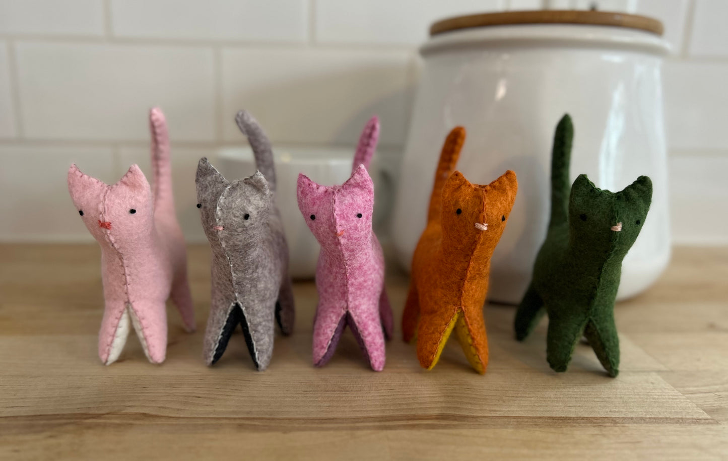 Felt Waldorf Cat