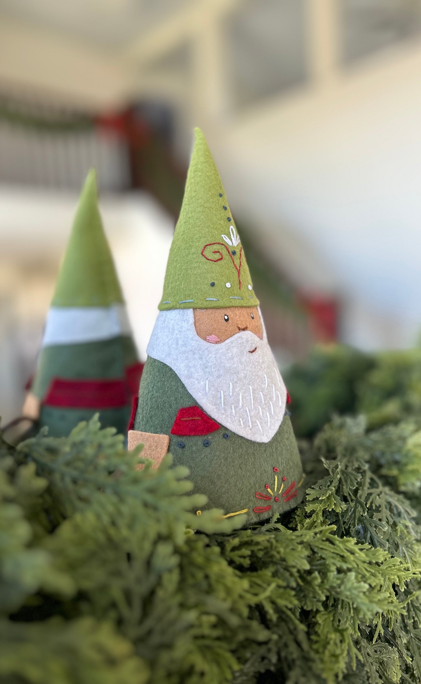 Felt Gnome Santa