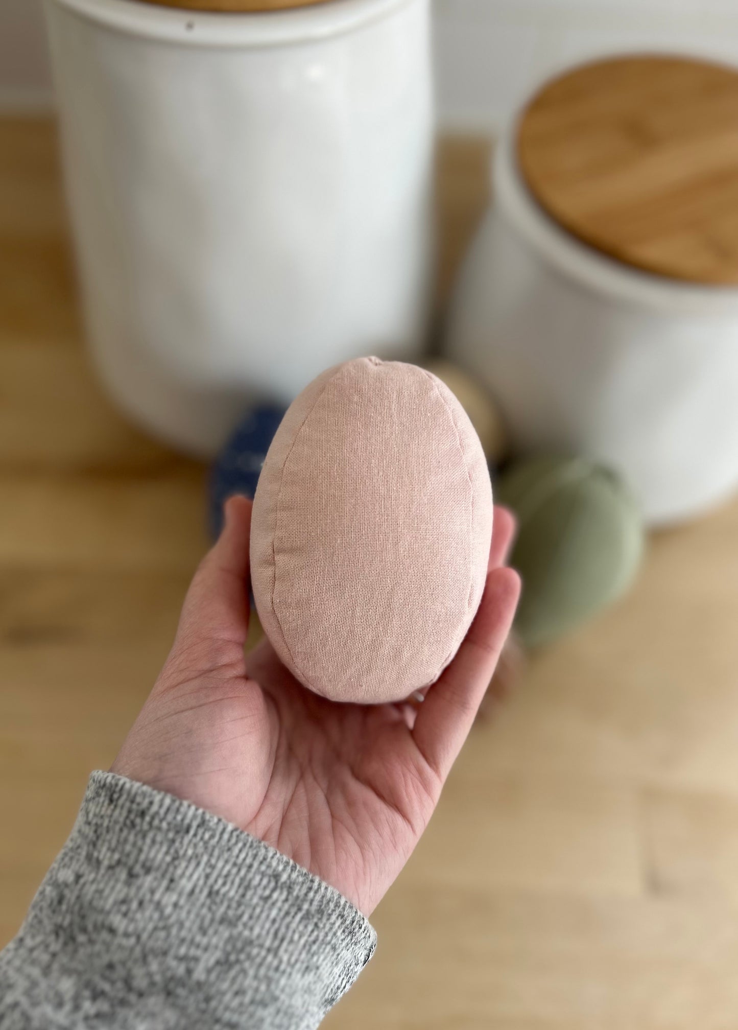 Weighted Cloth Eggs -Set of 5