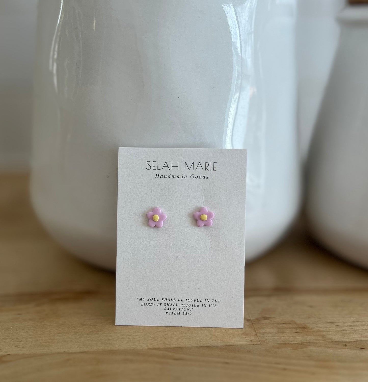 Itty Bitty Flower Studs
