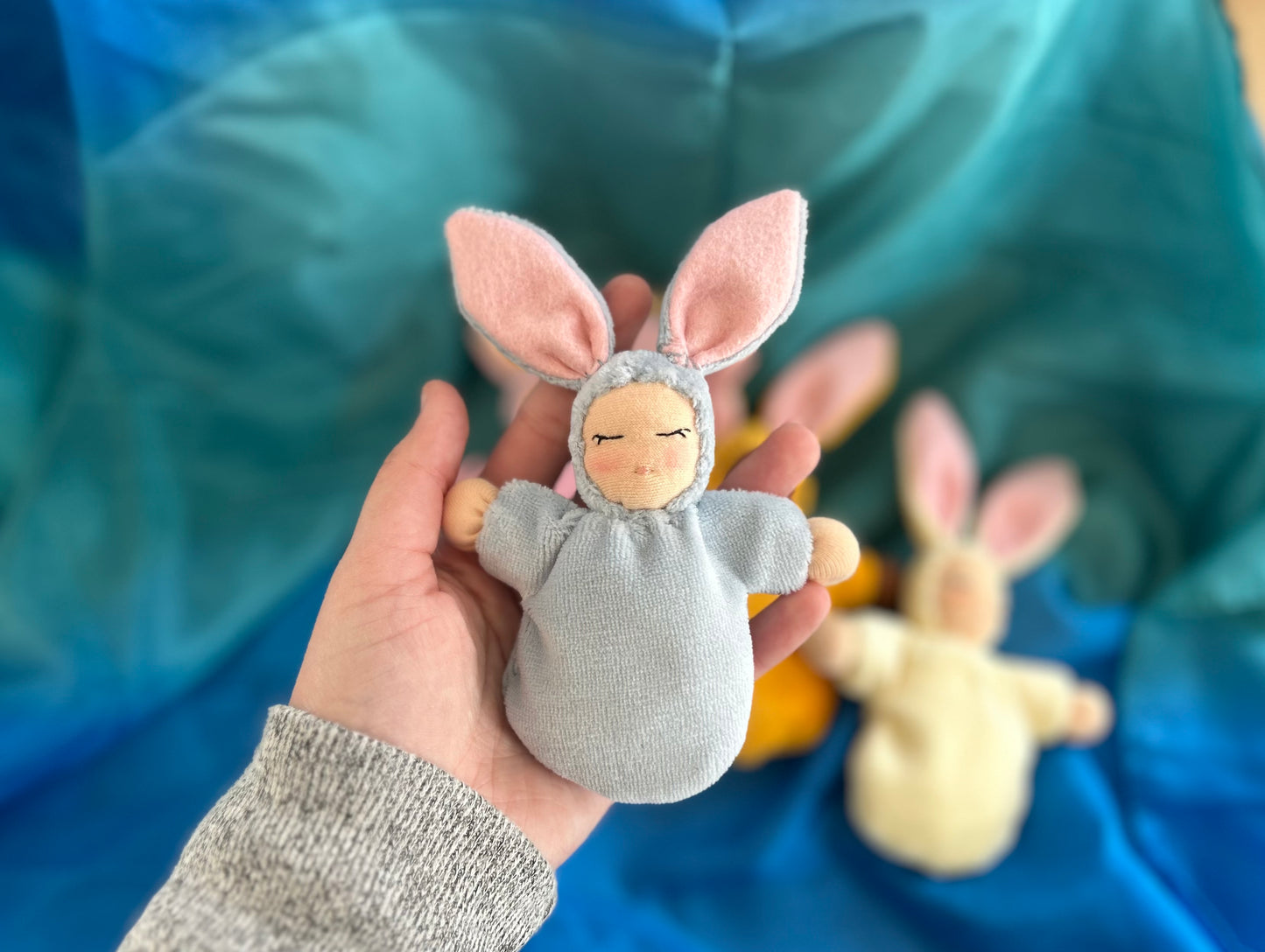 Velour Bunny Doll