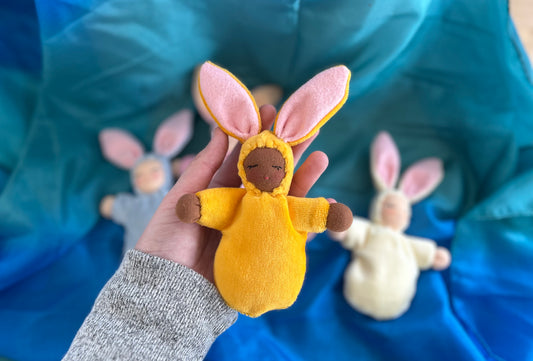 Velour Bunny Doll
