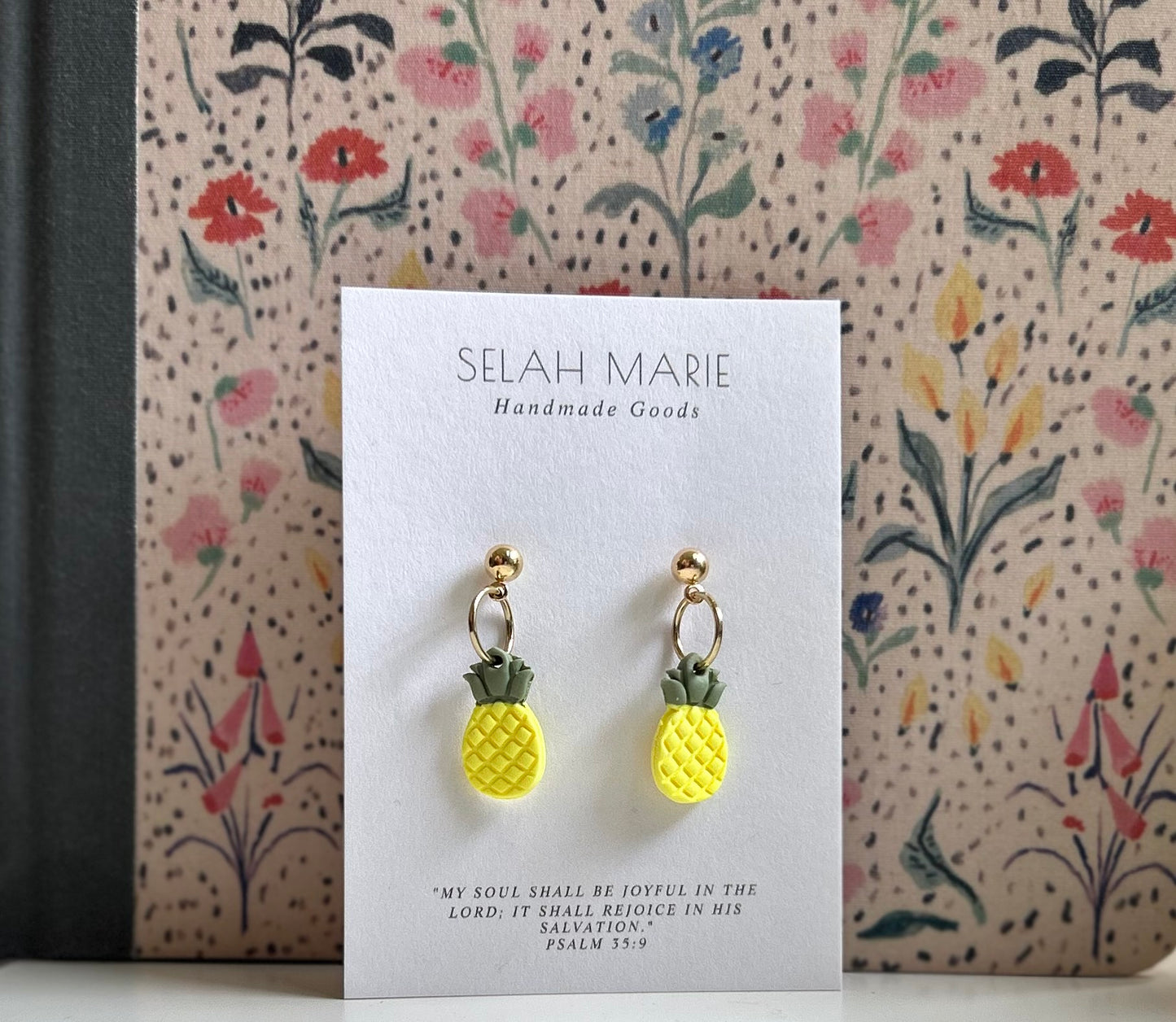 Pineapple Dangle Earrings