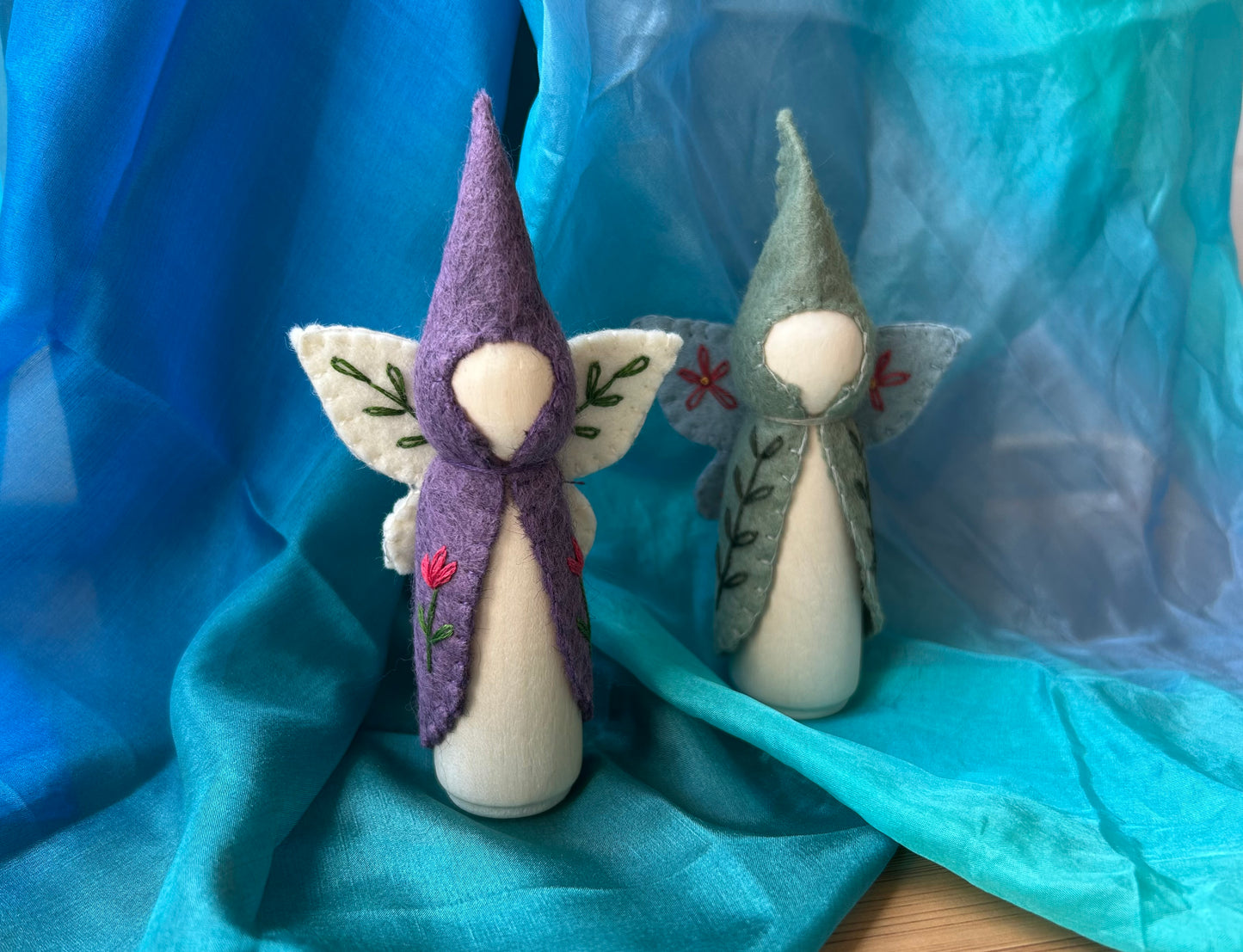 Steiner Peg Doll Fairy - Set of 2