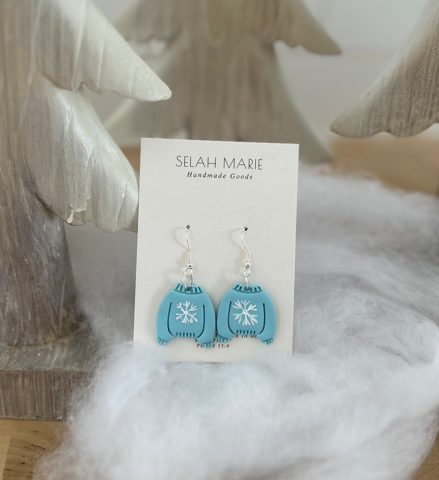 Winter Sweater Earrings