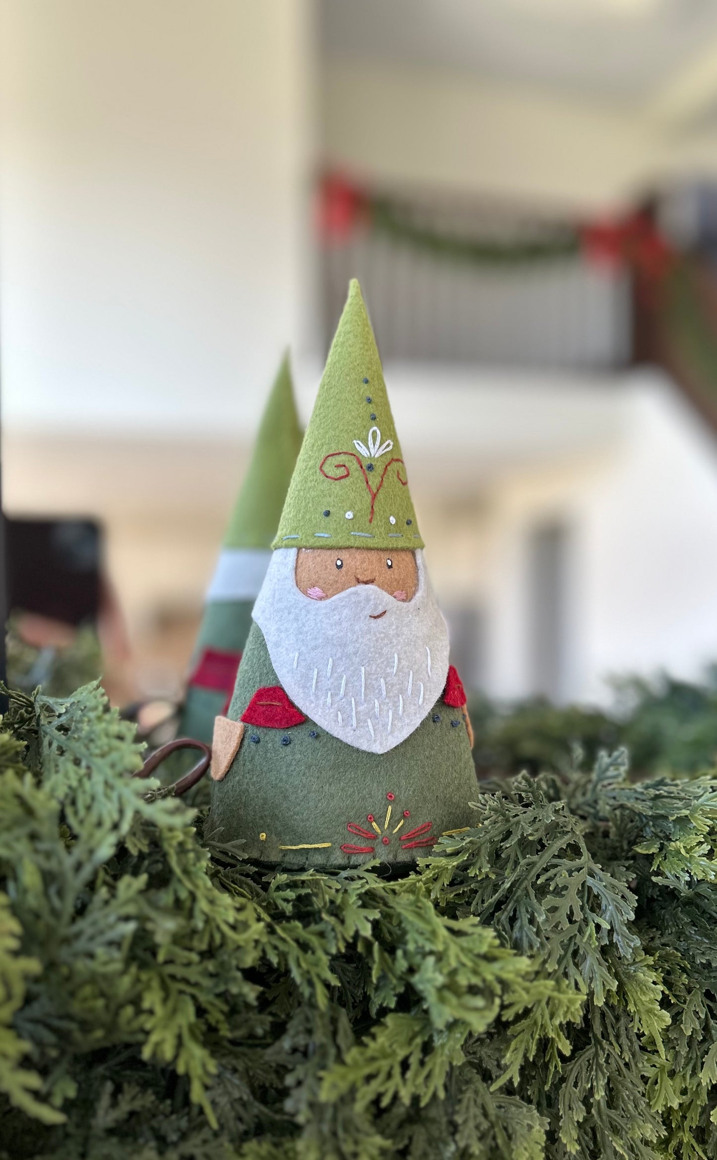 Felt Gnome Santa