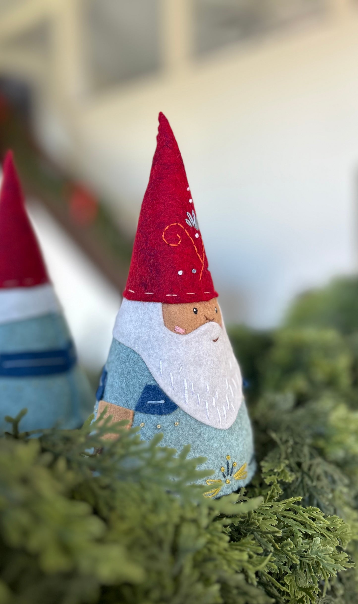 Felt Gnome Santa