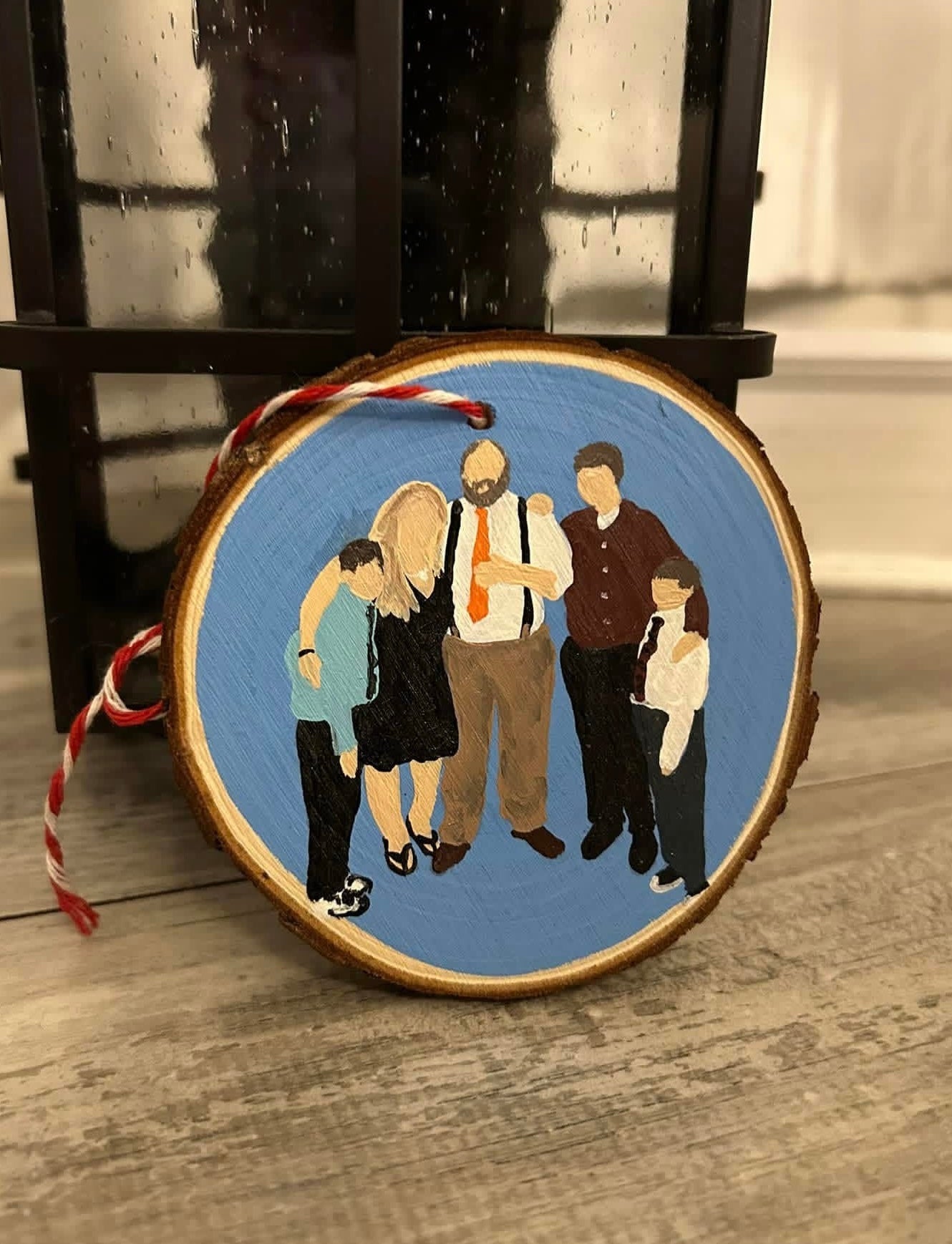 Custom Family Portrait Ornaments